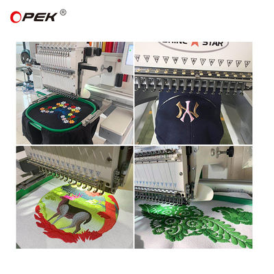 Cap Embroidery Machine OPEK Single Head for T-shirt Hat Flat High Speed Computerized