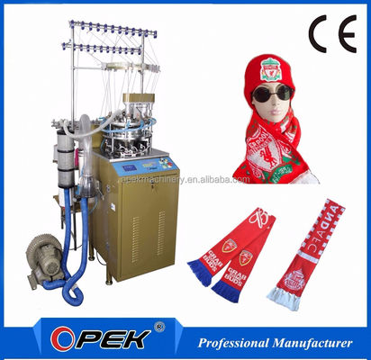 9inch Knitting Width OPEK Scarf Tassel Fringe Making Machine for Scarf Production
