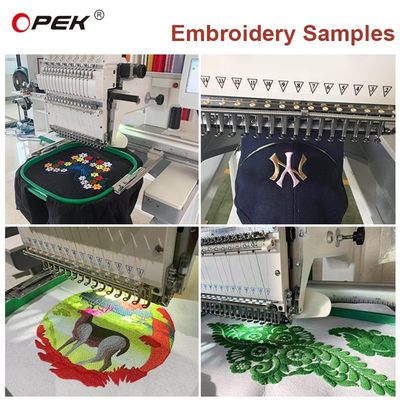 OPEK Single Head Embroidery Machine 12 15 Needles Cap Embroidery Machine