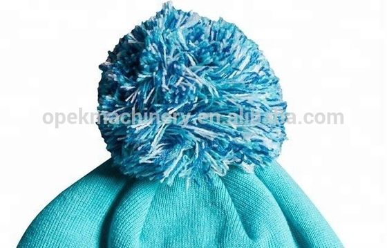 3 GG Polyester Pompom Fringe Machine for Round Pompom Production