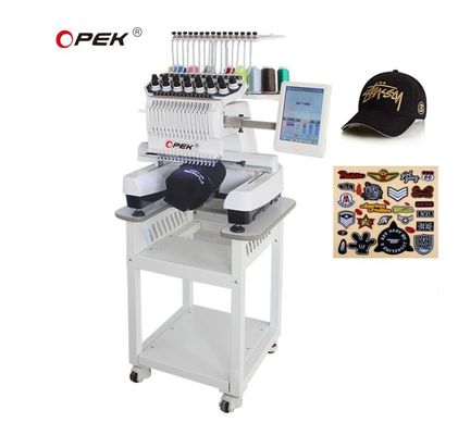 500*1200 Worktable Size Fully Automatic Computerized Embroidery Machine with Maximum Speed 1200 RPM