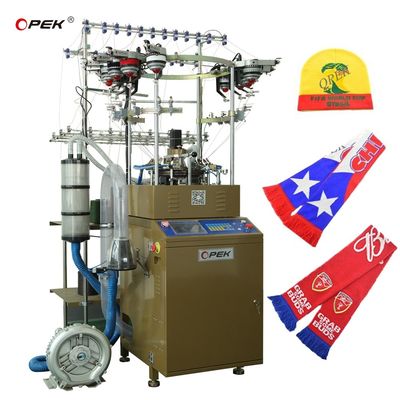 High Speed Scarf Knitting Machine with CE ETL Approval and Jacquard Function from OPEK