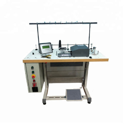 Automatic pom pom sewing machine within 6inch Knitting width by 2 GG Gauge