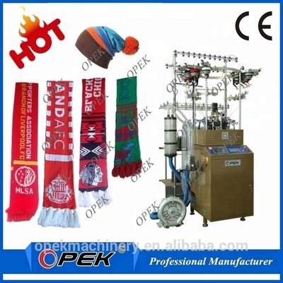Revolutionize Your with Fully Computerized Football Fan Scarf Knitting Machine