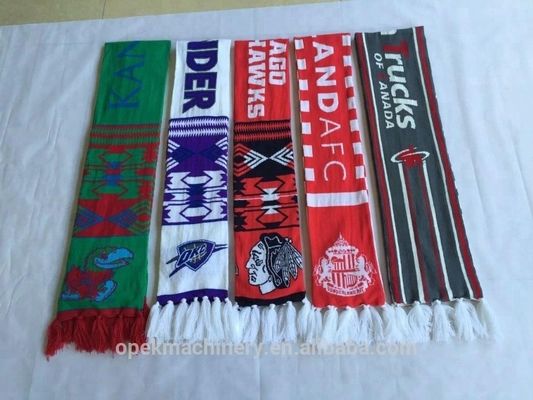 Revolutionize Your with Fully Computerized Football Fan Scarf Knitting Machine
