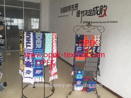 Revolutionize Your with Fully Computerized Football Fan Scarf Knitting Machine
