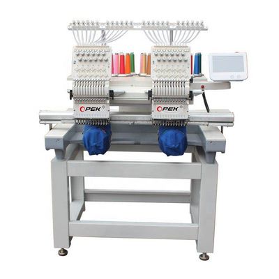 400*450 Embroidery Area 12/15 Needles Mini Family Opek Computerized Embroidery Machine