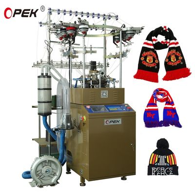 Opek Seamless Knitting Hat and Beanie Machine with Fully Computerized Control System