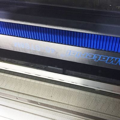 Single Carriage Three System Flat Collar Knitting Machine for Jacquard Sweater 80Inch