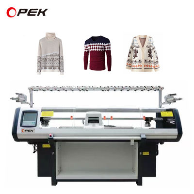 72 Inch Knitting Width Flat Machine Knitting Manual with 3-5-7 Multi-Gauge